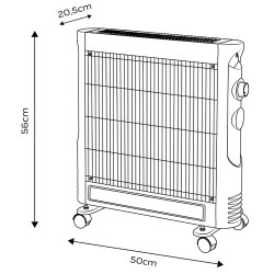 KWARCOWY PROMIENNIK PODCZERWIENI 600W/1200W 90-111