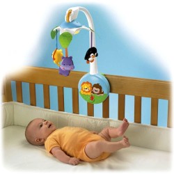 FISHER-PRICE KARUZELA Z POZYTYWKĄ