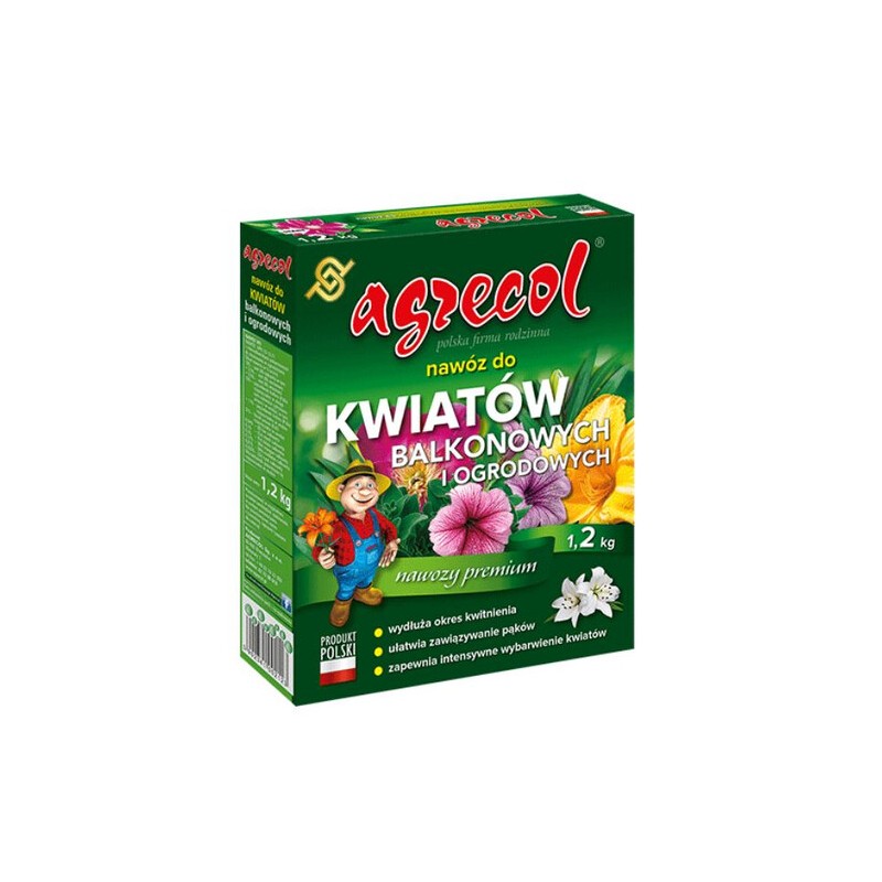 KWIATY OGRODOWE, GRANULOWANY 1,2 KG.