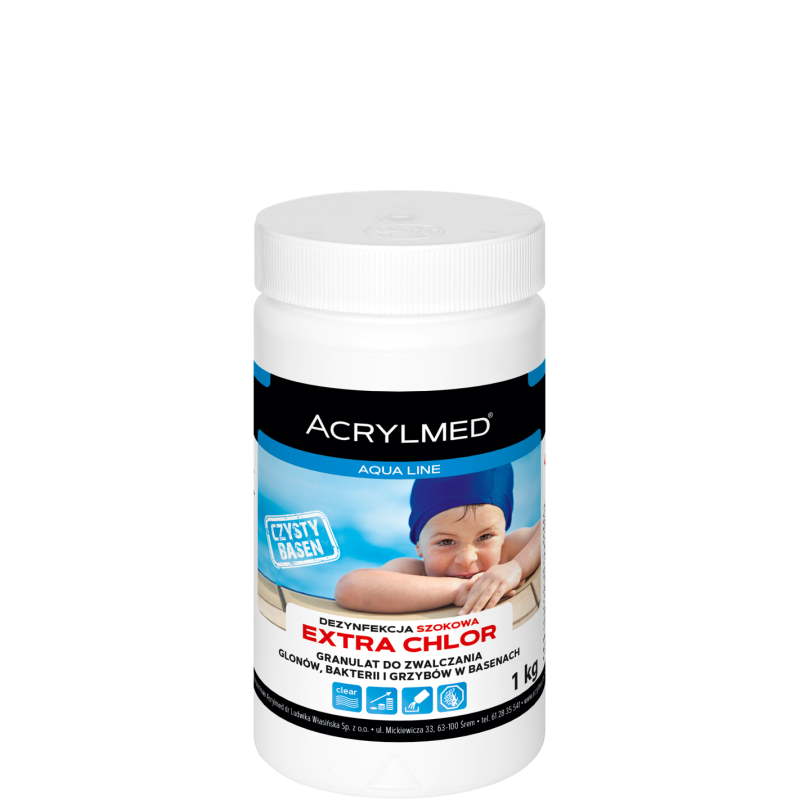 ACRYLMED EXTRA CHLOR GRANULAT 1KG