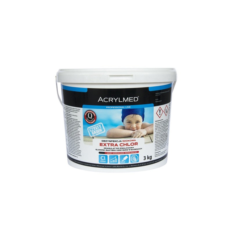 ACRYLMED EXTRA CHLOR GRANULAT 3KG